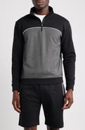 BOSS Quarter Zip Track Pullover