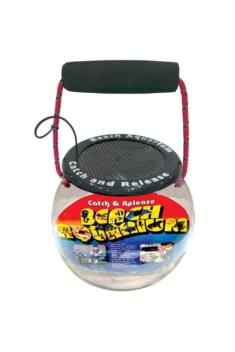 Catch & Release Beach Aquarium, Clear Terrarium Orb, Main, color, Multicolored