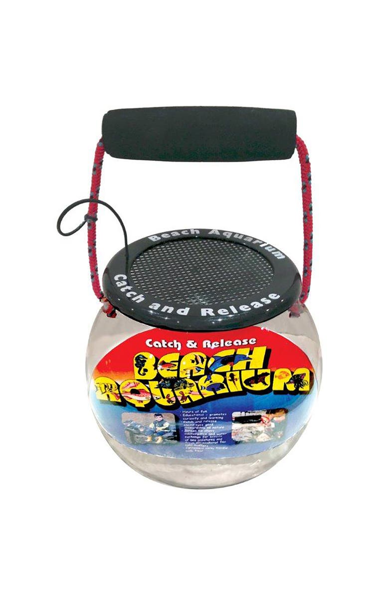 Dry Branch Sports Design Catch & Release Beach Aquarium, Clear Terrarium Orb, Main, color, Multicolored