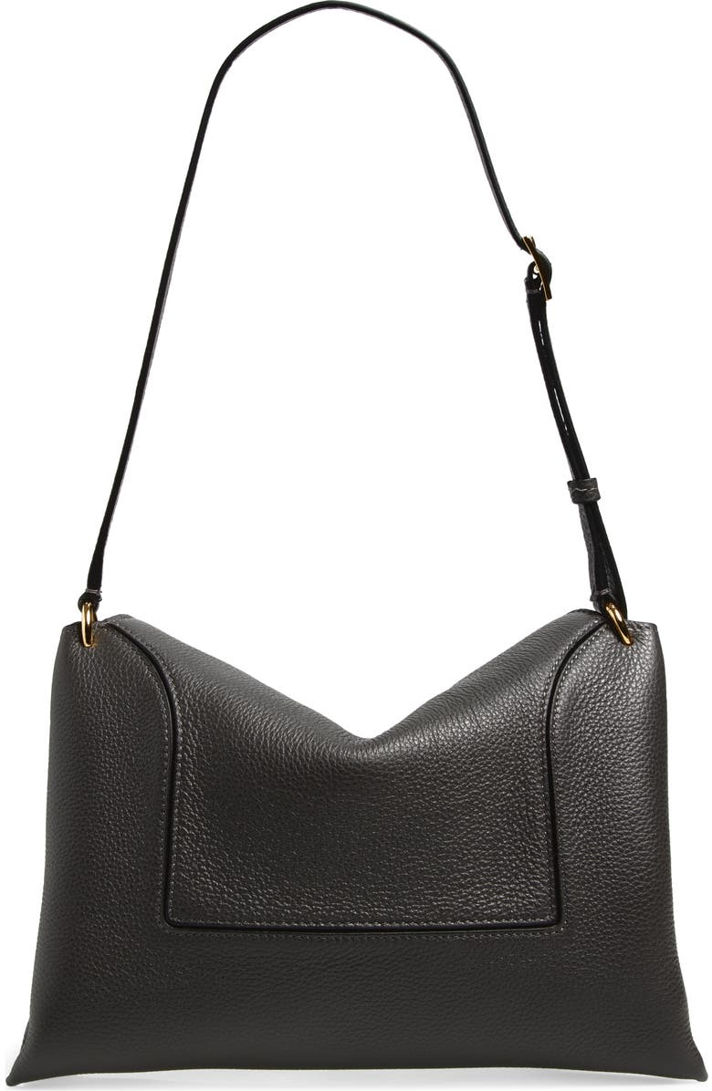 Wandler Penelope Slouch Leather Shoulder Bag, Alternate, color, Space Crust 3051