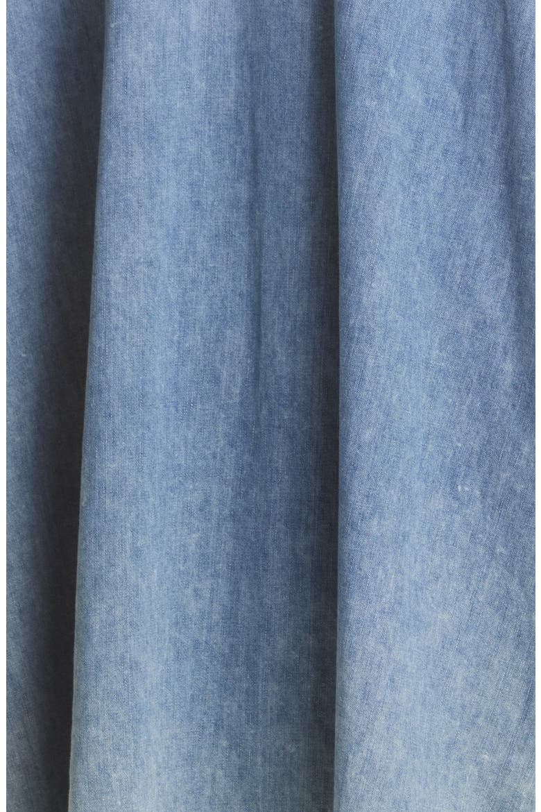 Oversize Boxy Denim Shirtdress, Alternate, color, CHESTER BLUE