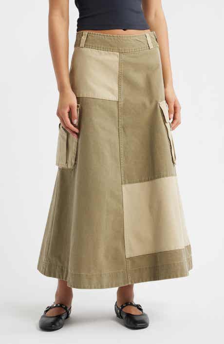 Marcelle Barn Midi Skirt