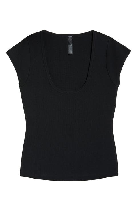 Scoop Neck Top (Regular & Plus)