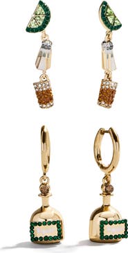 BaubleBar On The Rocks Set of 2 Drop Earrings