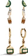 BaubleBar On The Rocks Set of 2 Drop Earrings