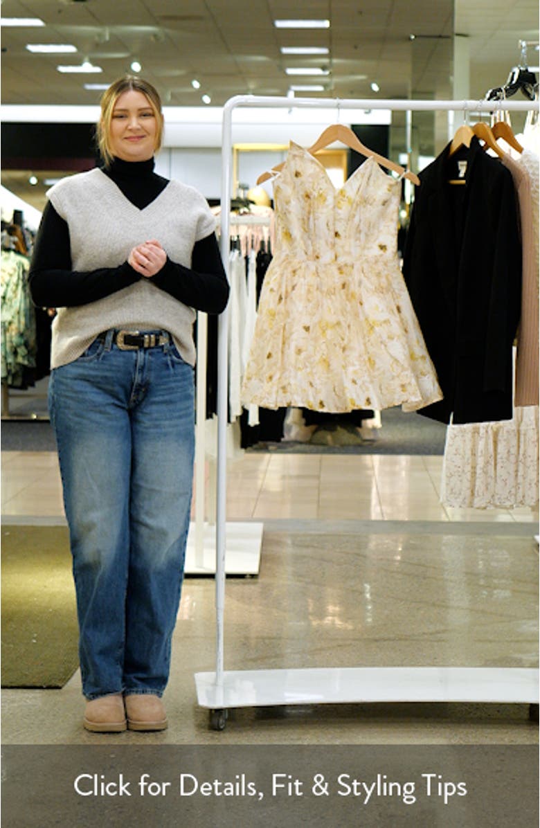 Abrielle Strapless Minidress, sales video thumbnail