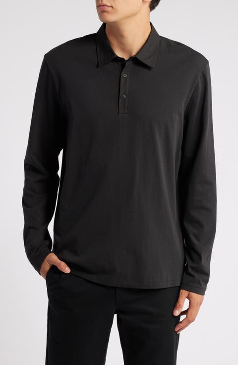 Heavyweight Jersey Long Sleeve Polo