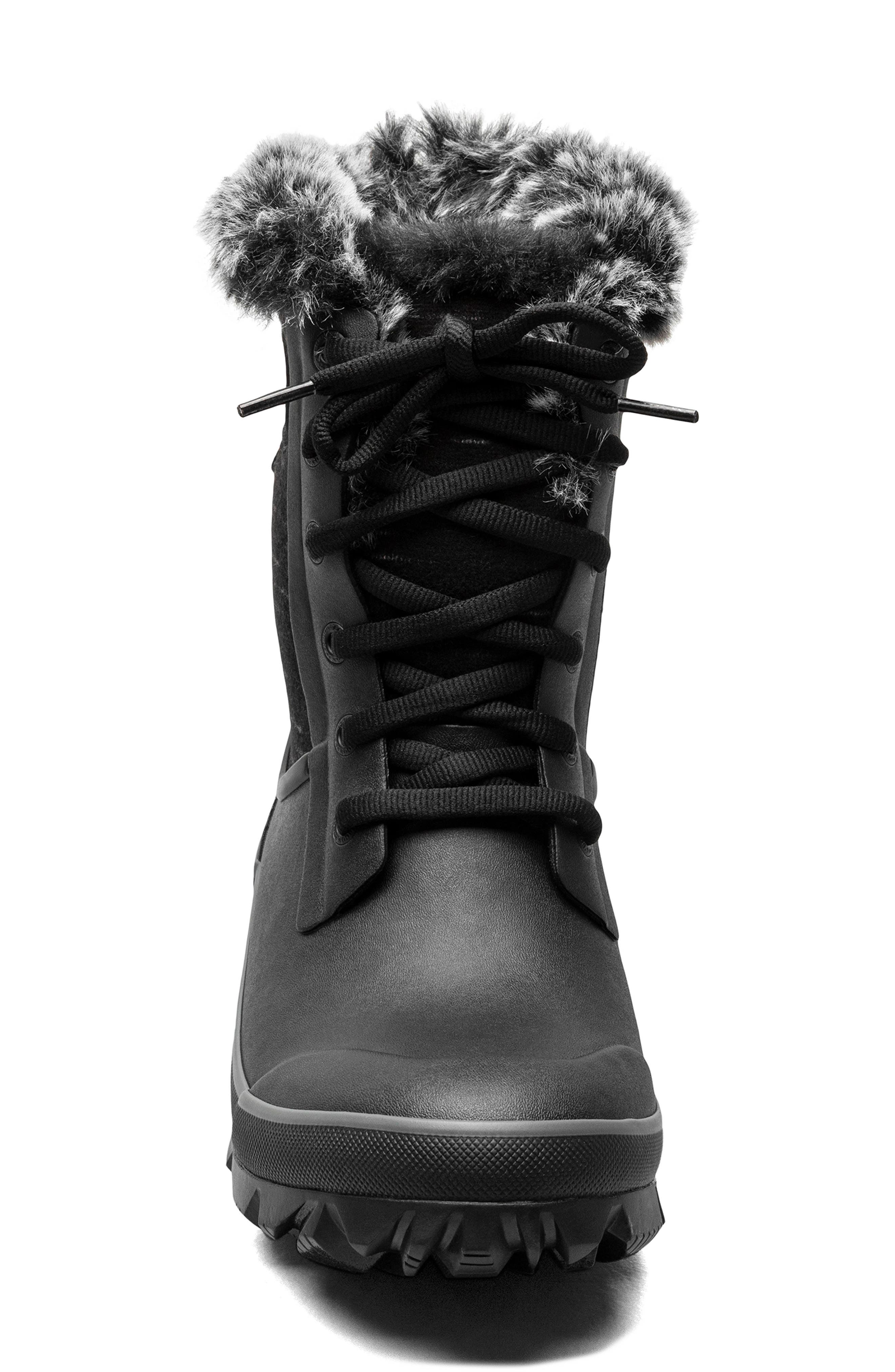 Bogs Arcata Dash Insulated Waterproof Snow Boot, Alternate, color, Black