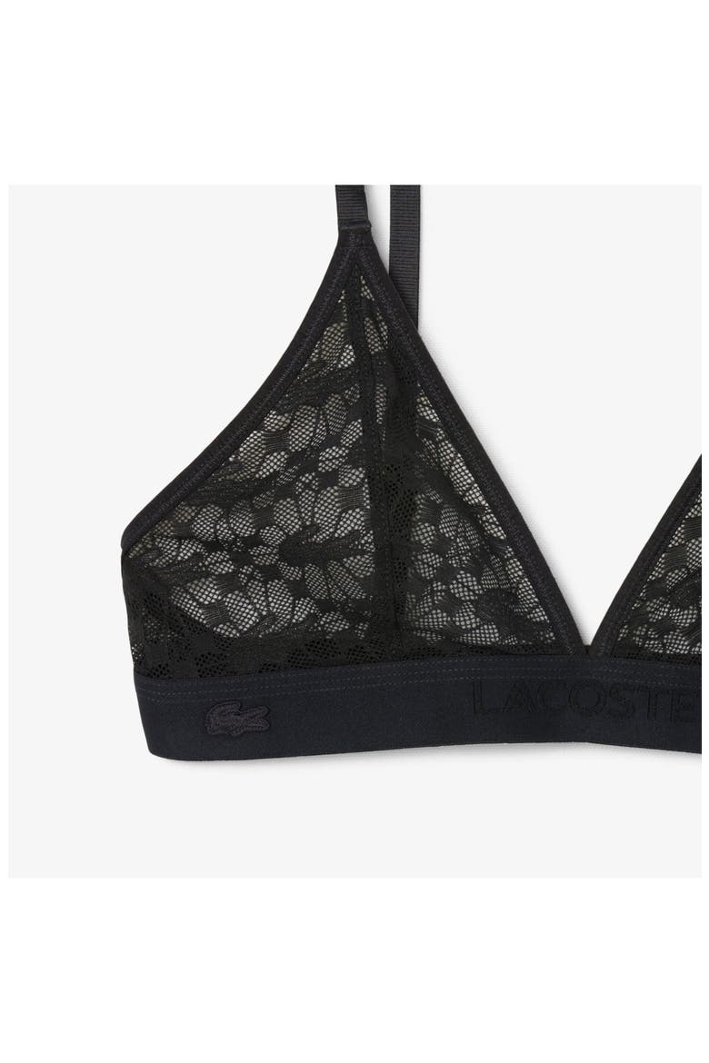 Wireless Lace Bra, Alternate, color, 031 - NOIR