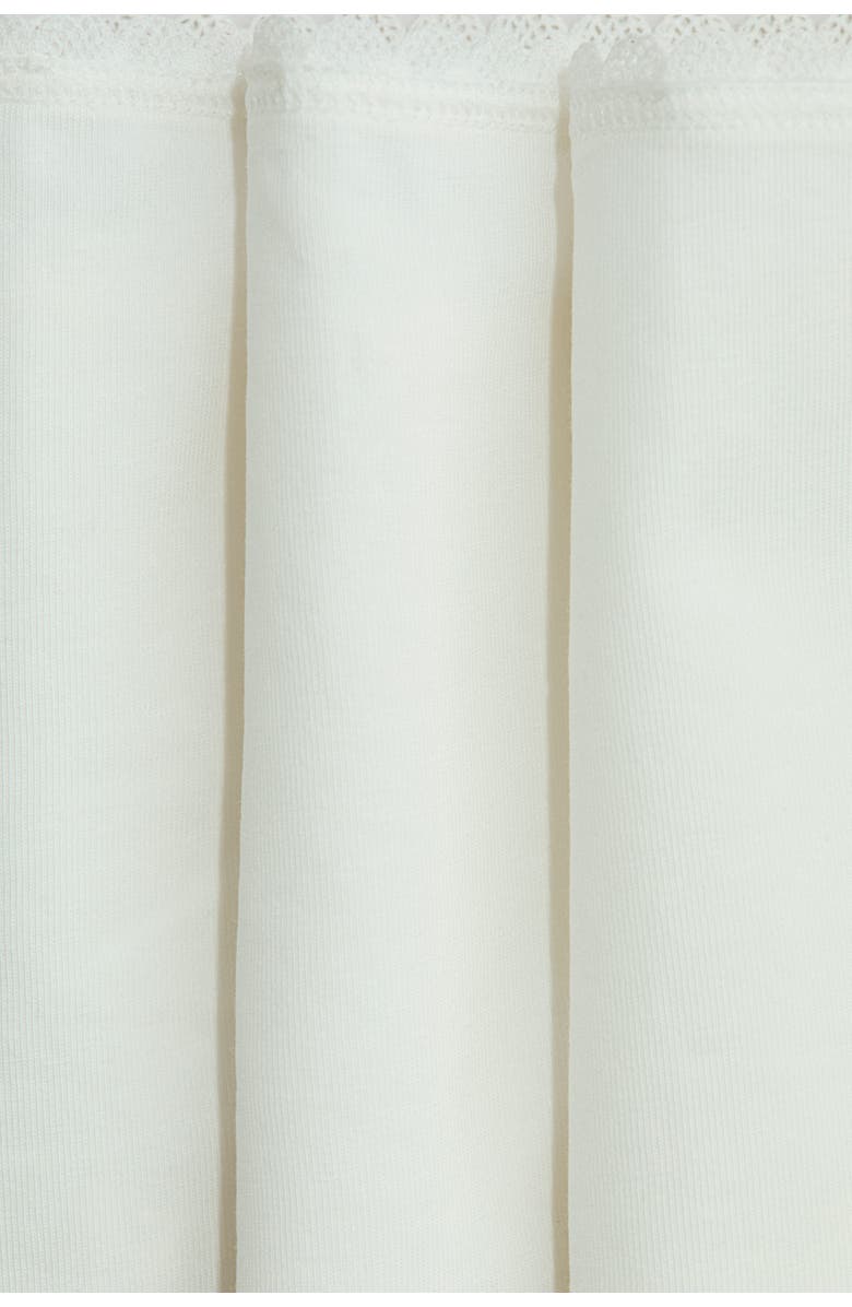 H&M 5-pack Cotton Hipster Briefs, Alternate, color, White