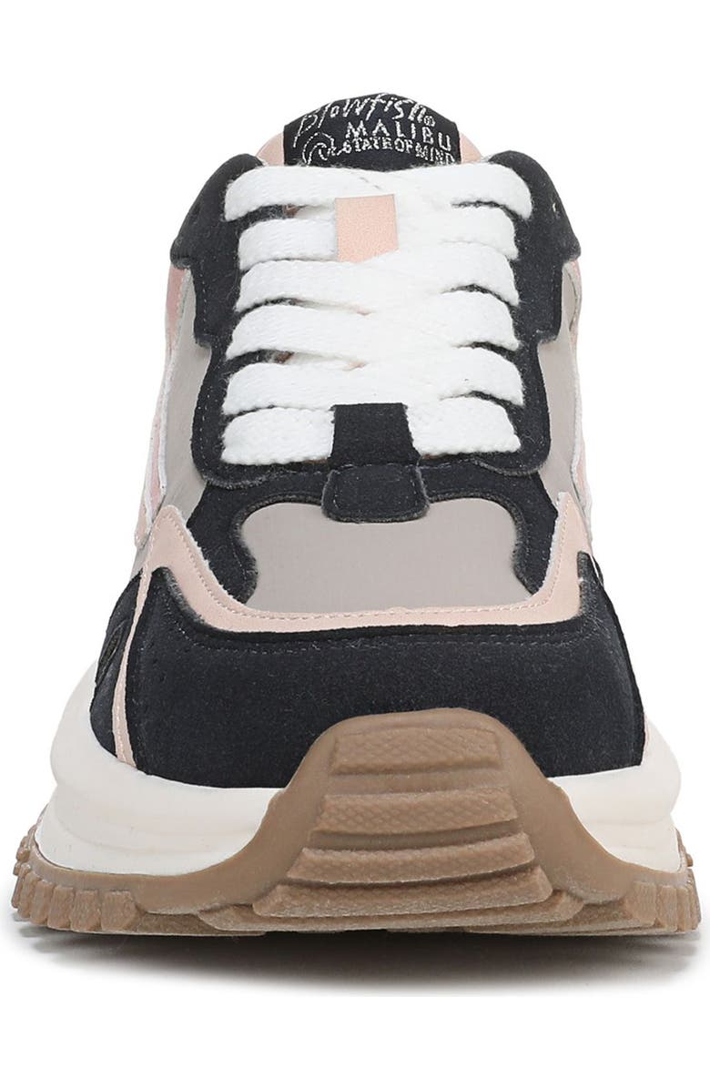 Blowfish Malibu Leo Sneaker, Alternate, color, Navy / Pink Faux Suede