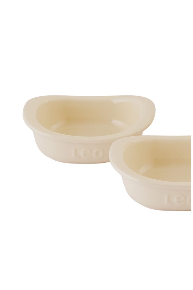 Leo Balance 4-Pack Ramekins, Alternate, color, MOONBEAM