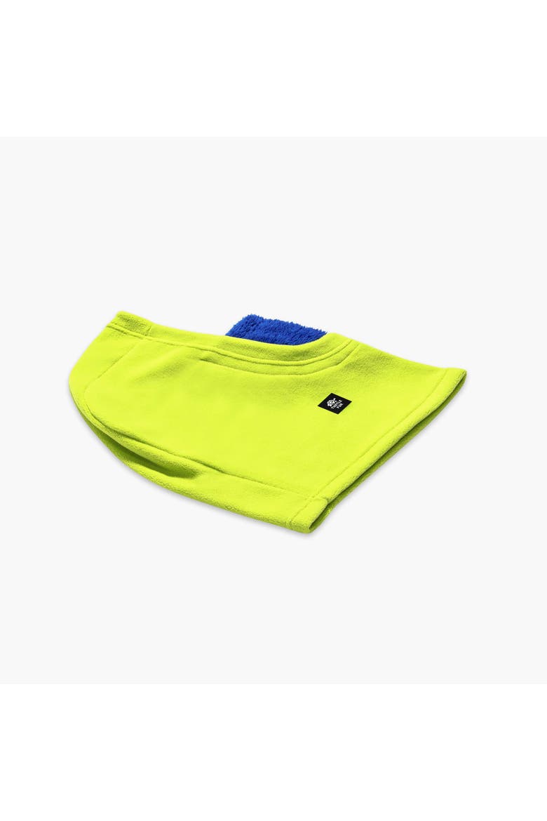 Kids Fleece Everyday Overhood, Alternate, color, Bright Lime