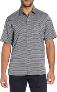 Tommy Bahama Check in the Tropics Silk & Cotton Camp Shirt