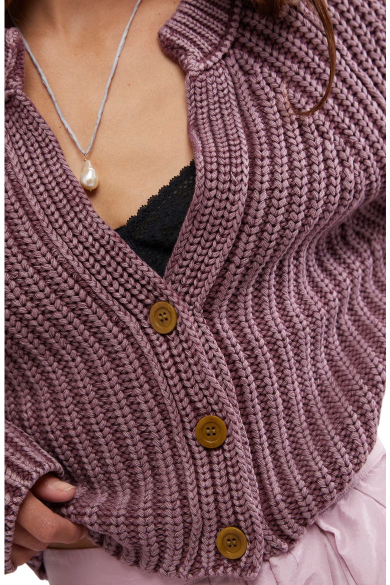 Sweet Nothing Cotton Cardigan, Alternate, color, MOONSCAPE