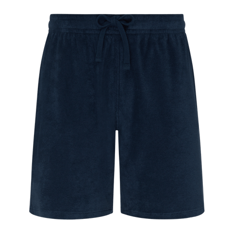 Men's Solid Organic Terry Bermuda Shorts