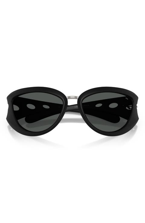 61mm Cat Eye Sunglasses