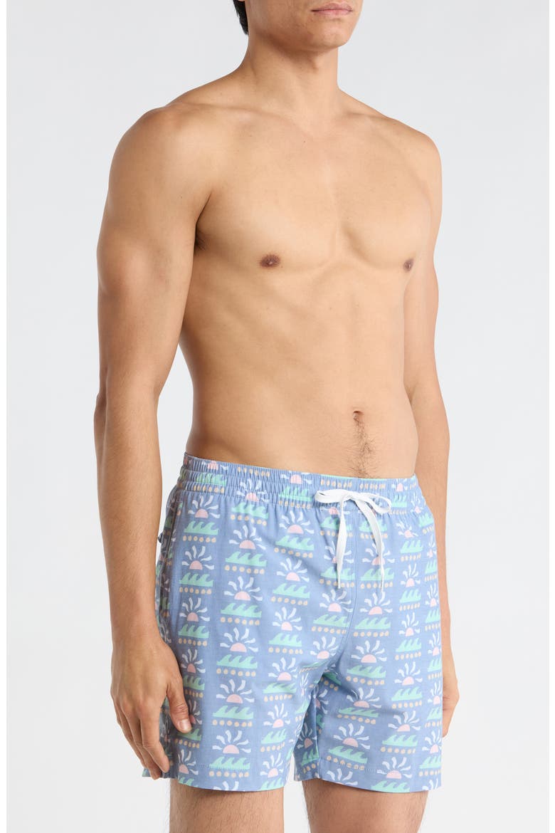 The Easygoers 5.5-Inch Swim Trunks, Alternate, color, DUSTY BLUE