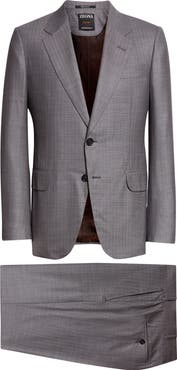 ZEGNA Plaid Centoventimila Wool Suit