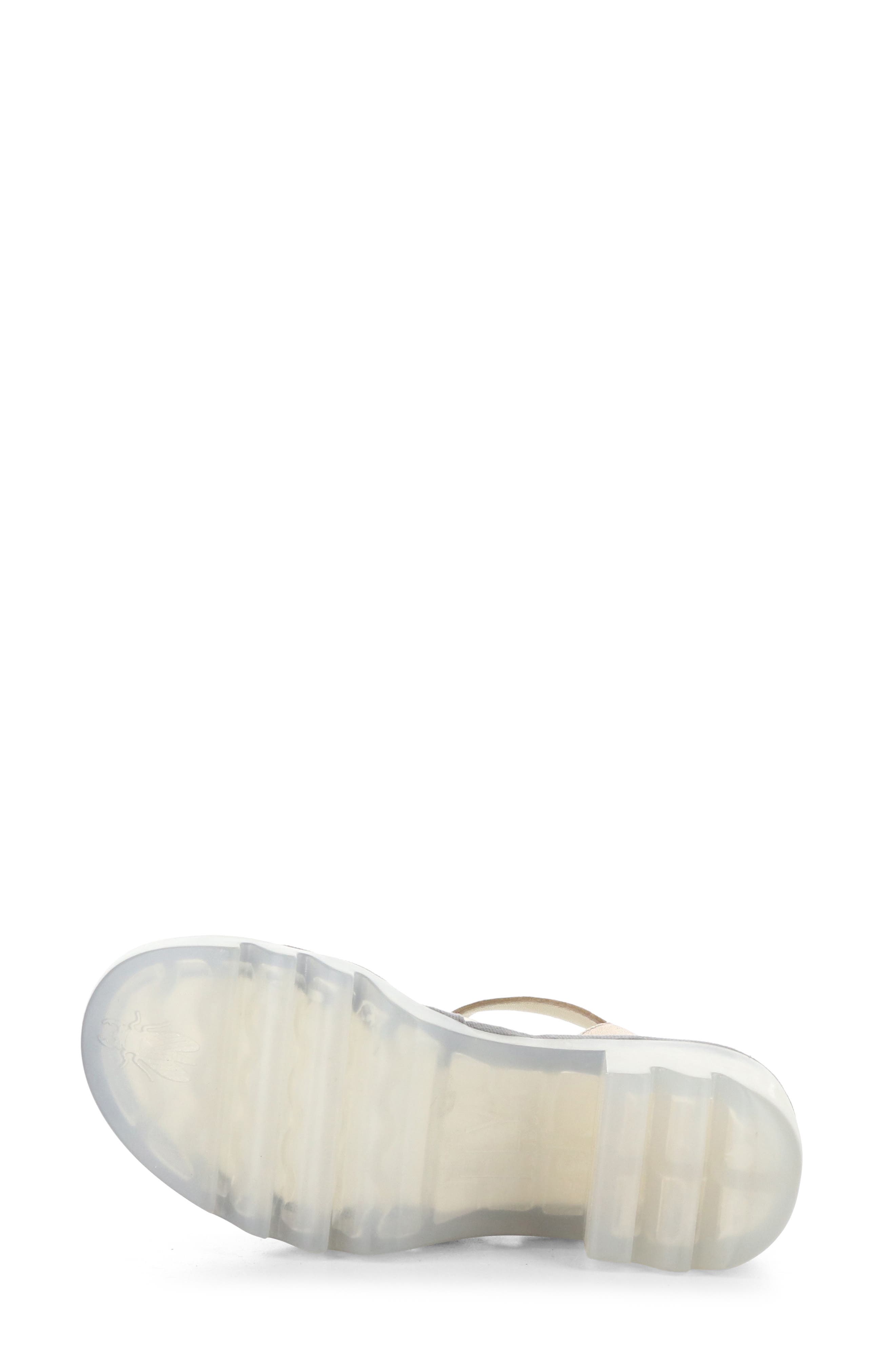 Terf Lug Sole Sandal, Alternate, color, SAHARA/ SILVER