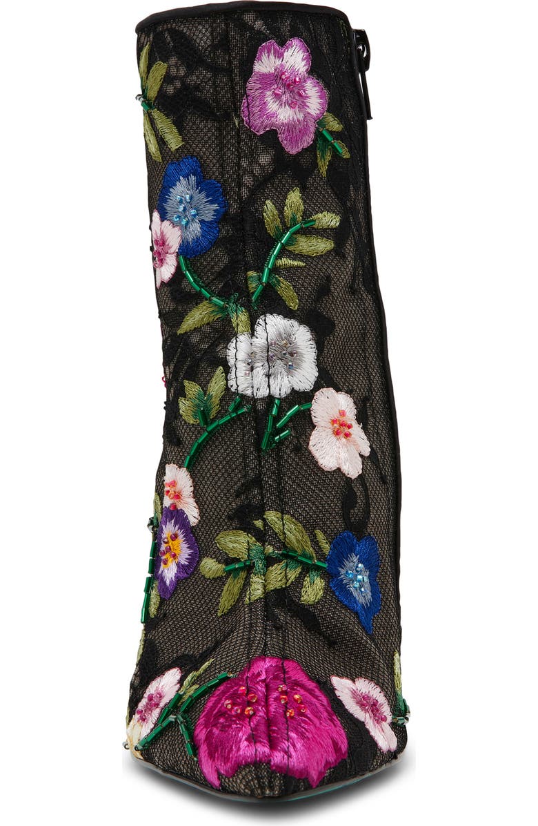 Betsey Johnson Knox Pointed Toe Bootie, Alternate, color,