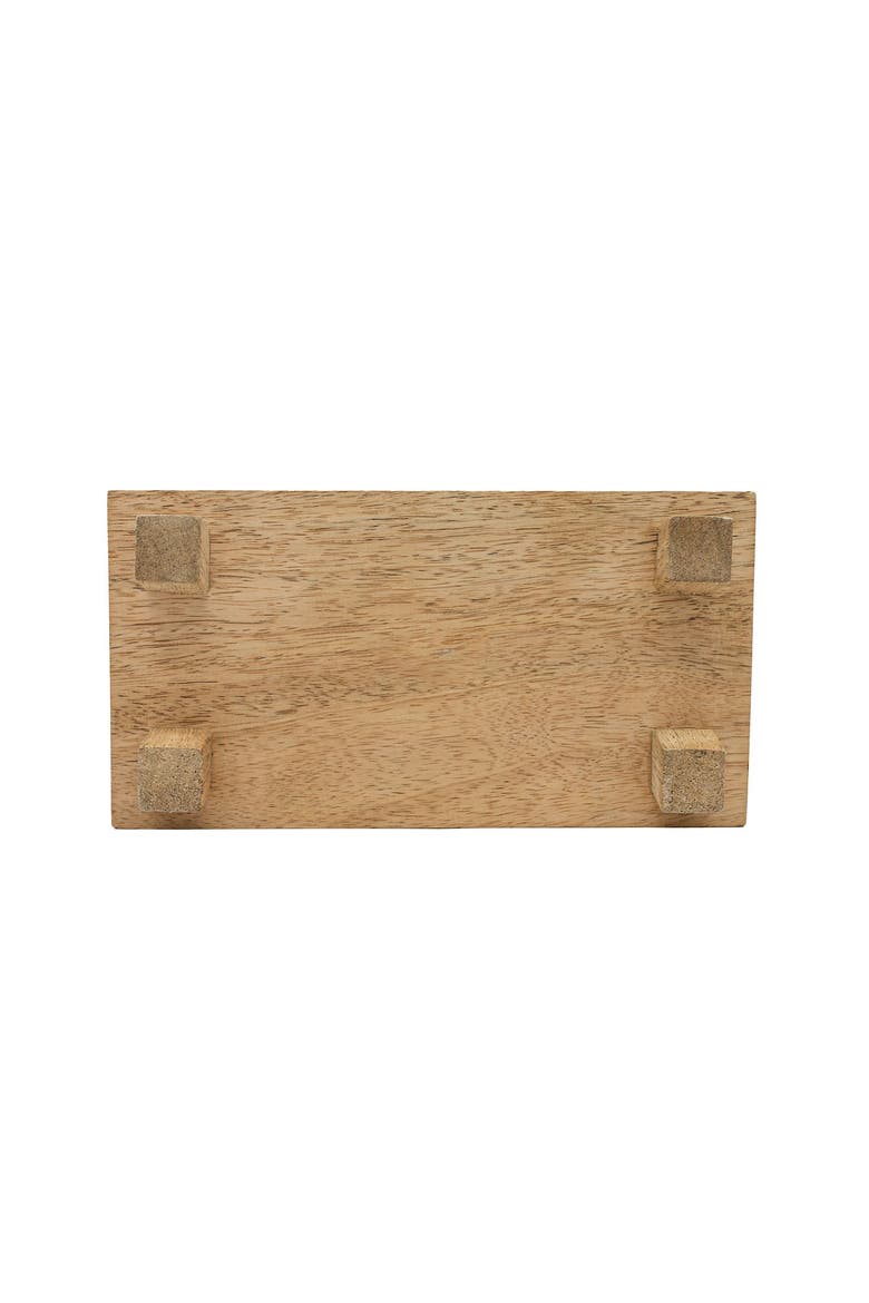 Hazel Vanity Decorative Tray, Alternate, color, Brown