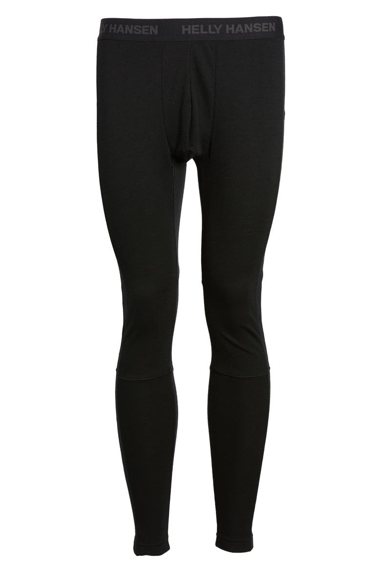 Lifa Merino Wool Blend Tights, Alternate, color, BLACK