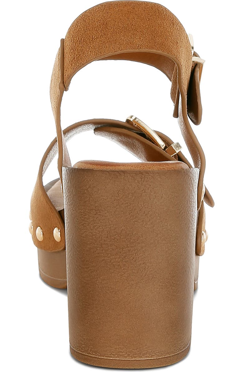 Rag & Co Lhasa Platform Sandal, Alternate, color, Tan