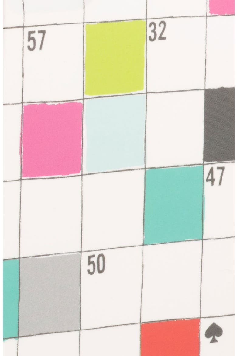 'crossword puzzle' iPhone 5 & 5S case (Nordstrom Exclusive), Alternate, color, RED MULTI