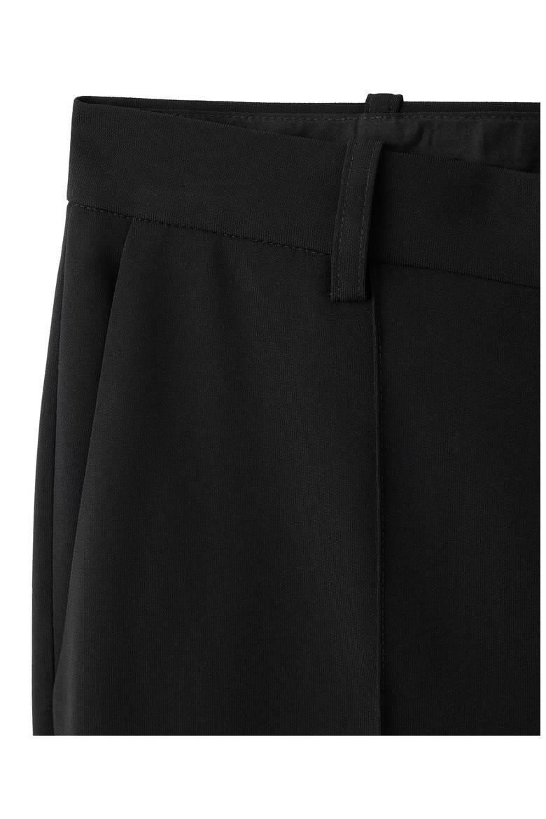 Seamed Flare Pants, Alternate, color, BLACK