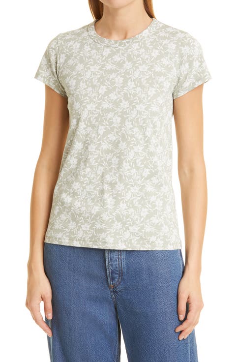 Julie Floral Organic Cotton Top