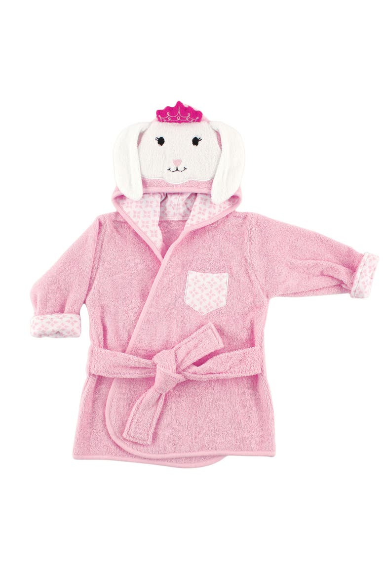 Plush Cotton Lounging Robe with Charming Animal Motif, Main, color, Princess Bunny