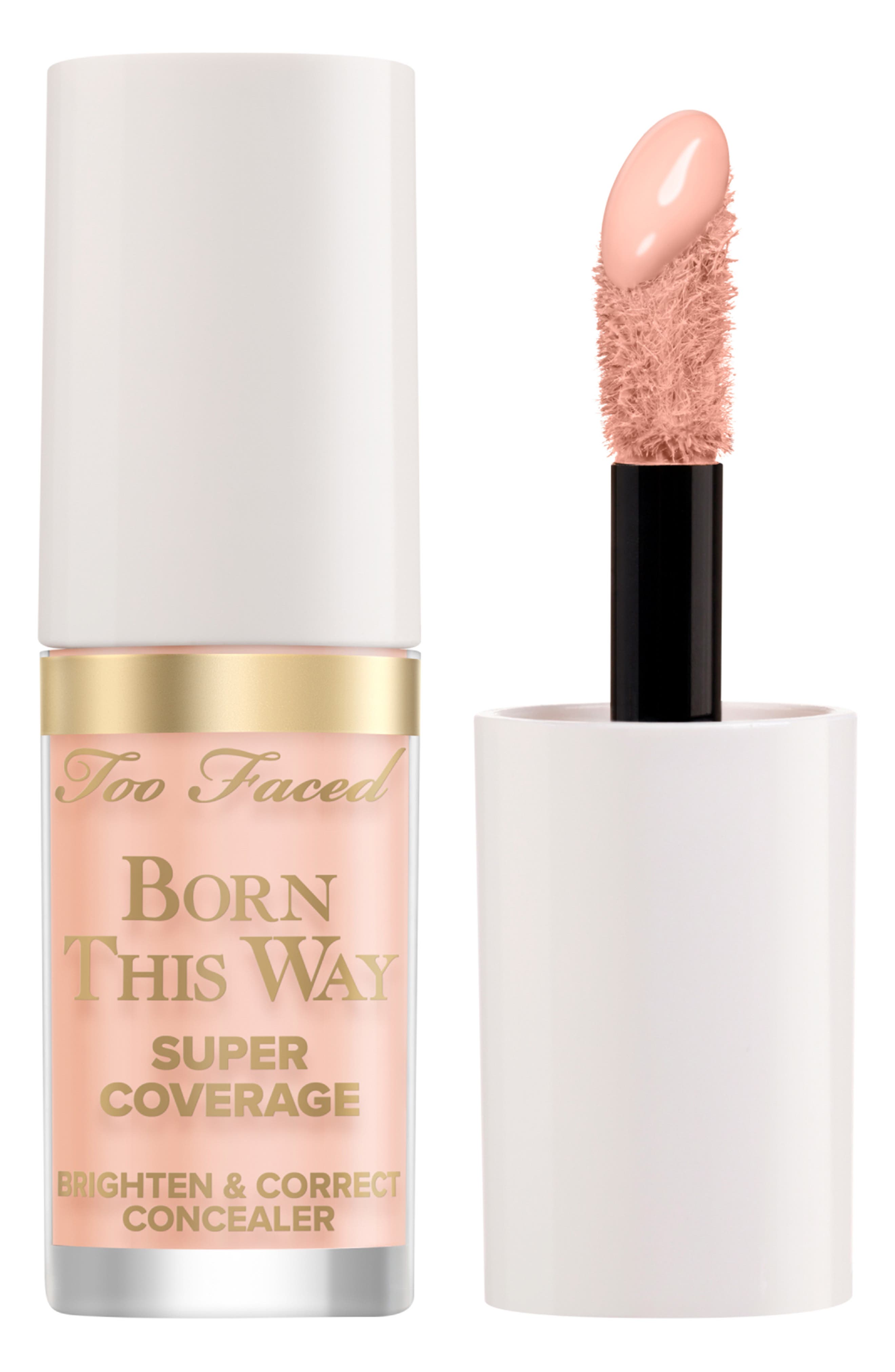 Too Faced Born This Way Super Coverage Brighten & Correct Concealer In Pink