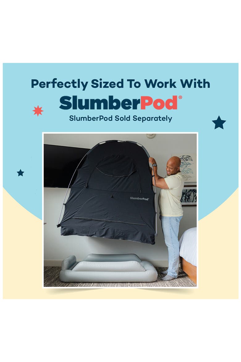 SlumberTot Inflatable Toddler Bed, Alternate, color, GREY