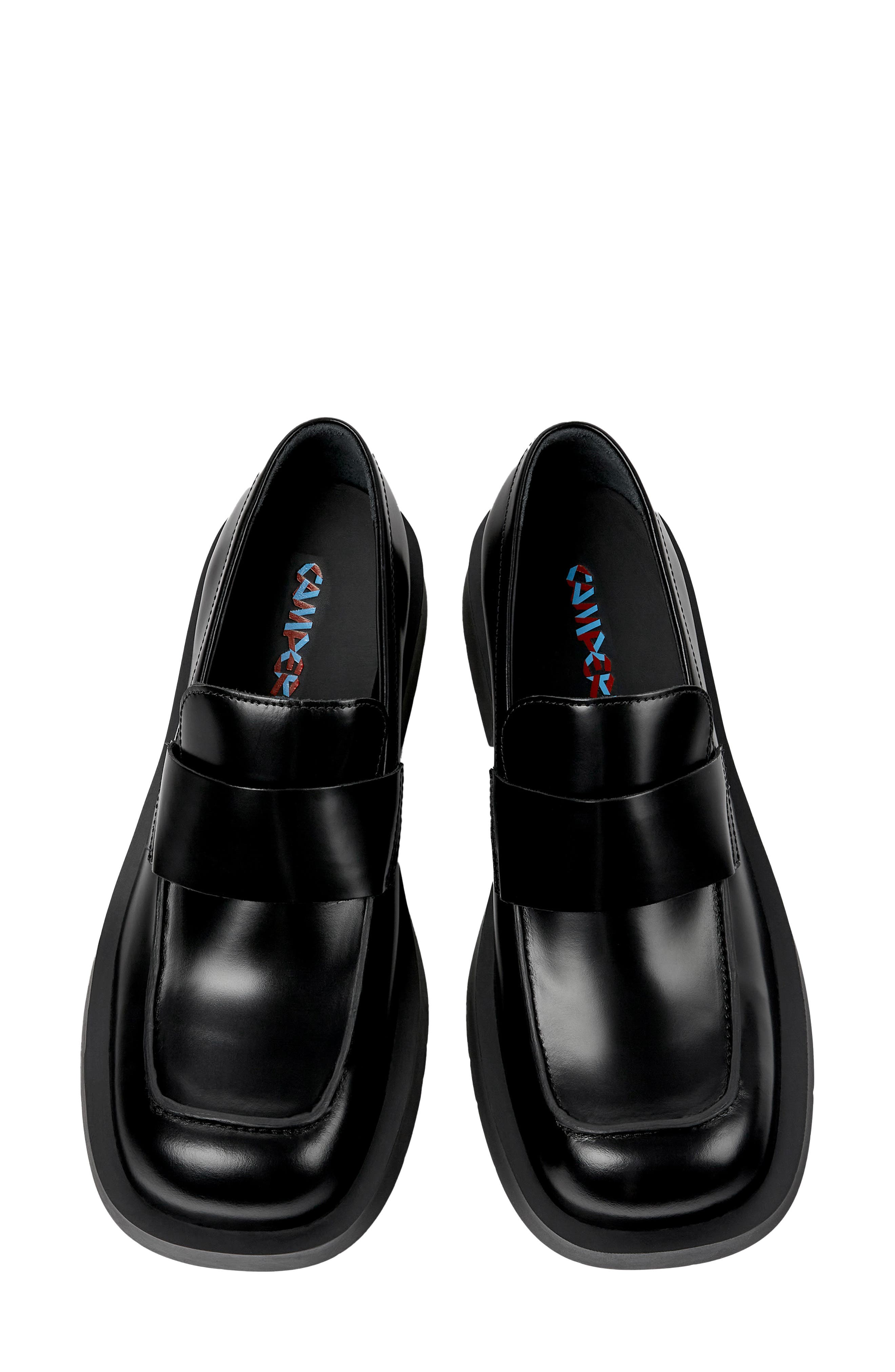 Camper Gender Inclusive 1978 Loafer, Alternate, color, Black