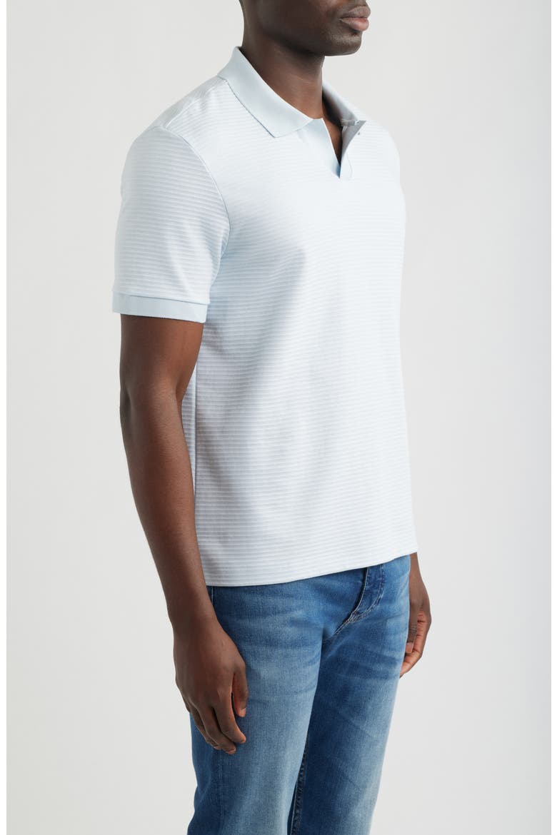 Pye Johnny Collar Polo, Alternate, color, LIGHT BLUE