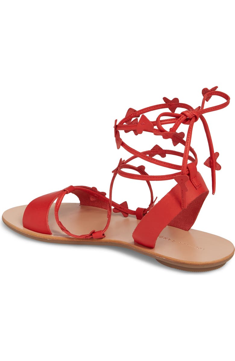 Loeffler Randall Heartla Wraparound Sandal, Alternate, color,