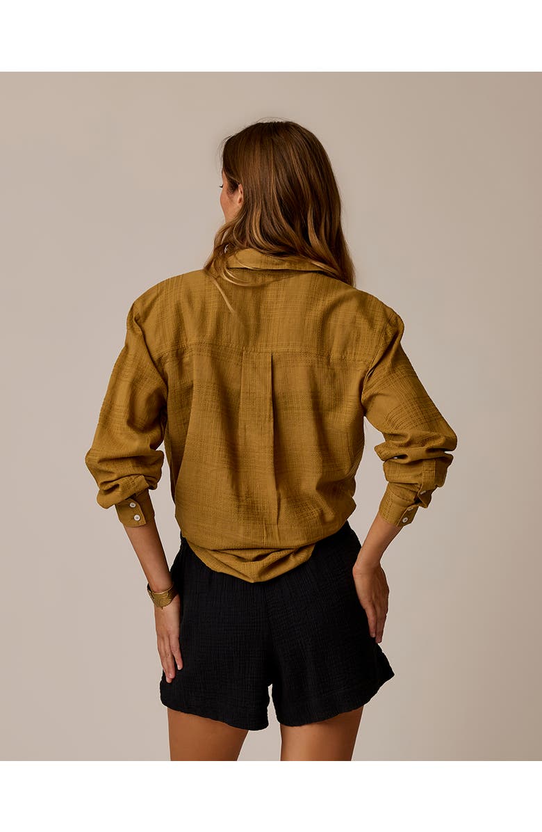 Carve Designs Taylor Textured Tunic, Alternate, color, Golden