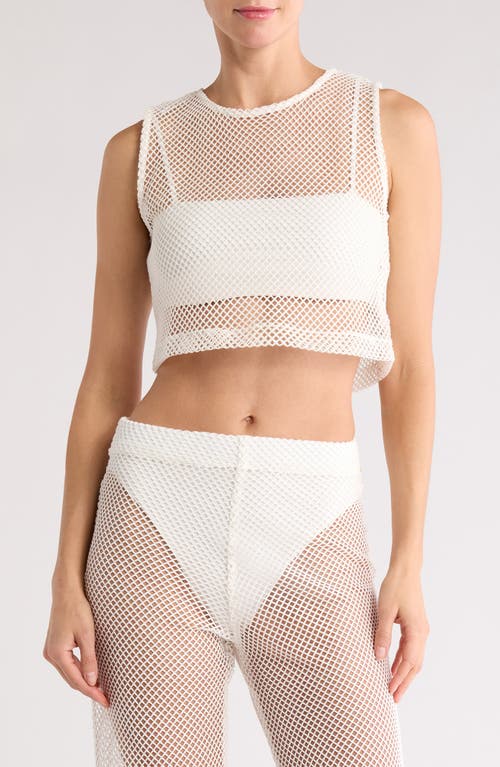 BOAMAR BOAMAR FILUA MESH CROP TOP 