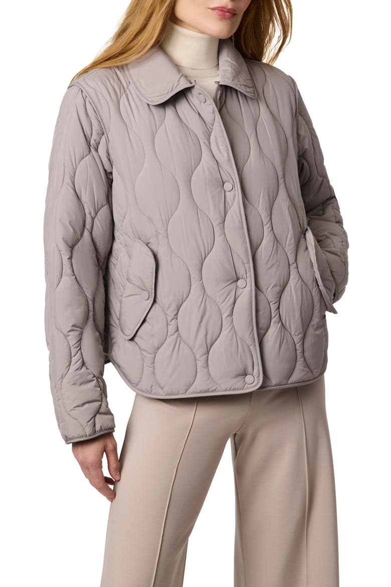 Quilted Jacket, Alternate, color, ASH
