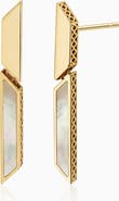 Oradina 14K Gold Aurora Drop Earrings