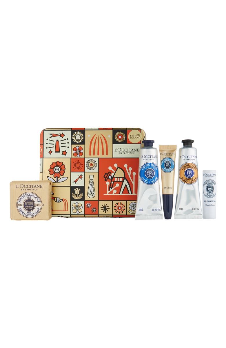 L'Occitane Shea Butter Skin Care Set USD $59 Value, Alternate, color, 
