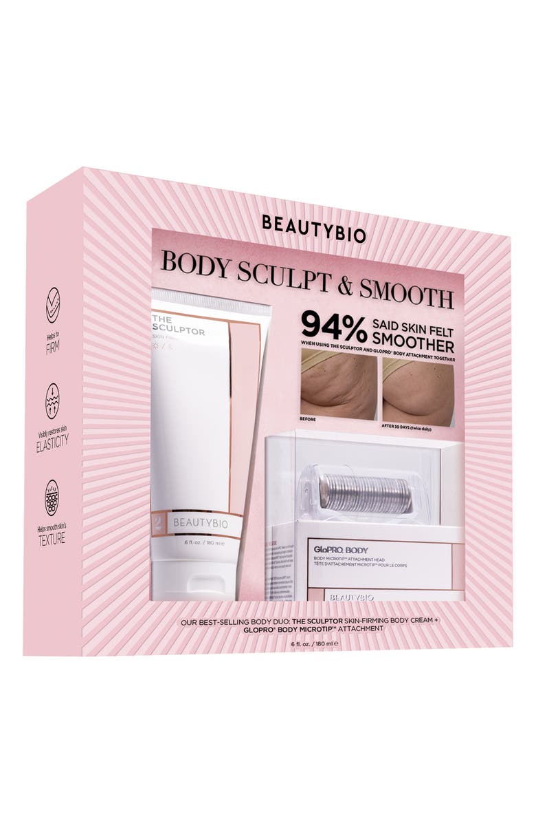 BeautyBio GloPRO<sup>®</sup> BODY MicroTip<sup>™</sup> Attachment & Body Cream Set, Alternate, color, 