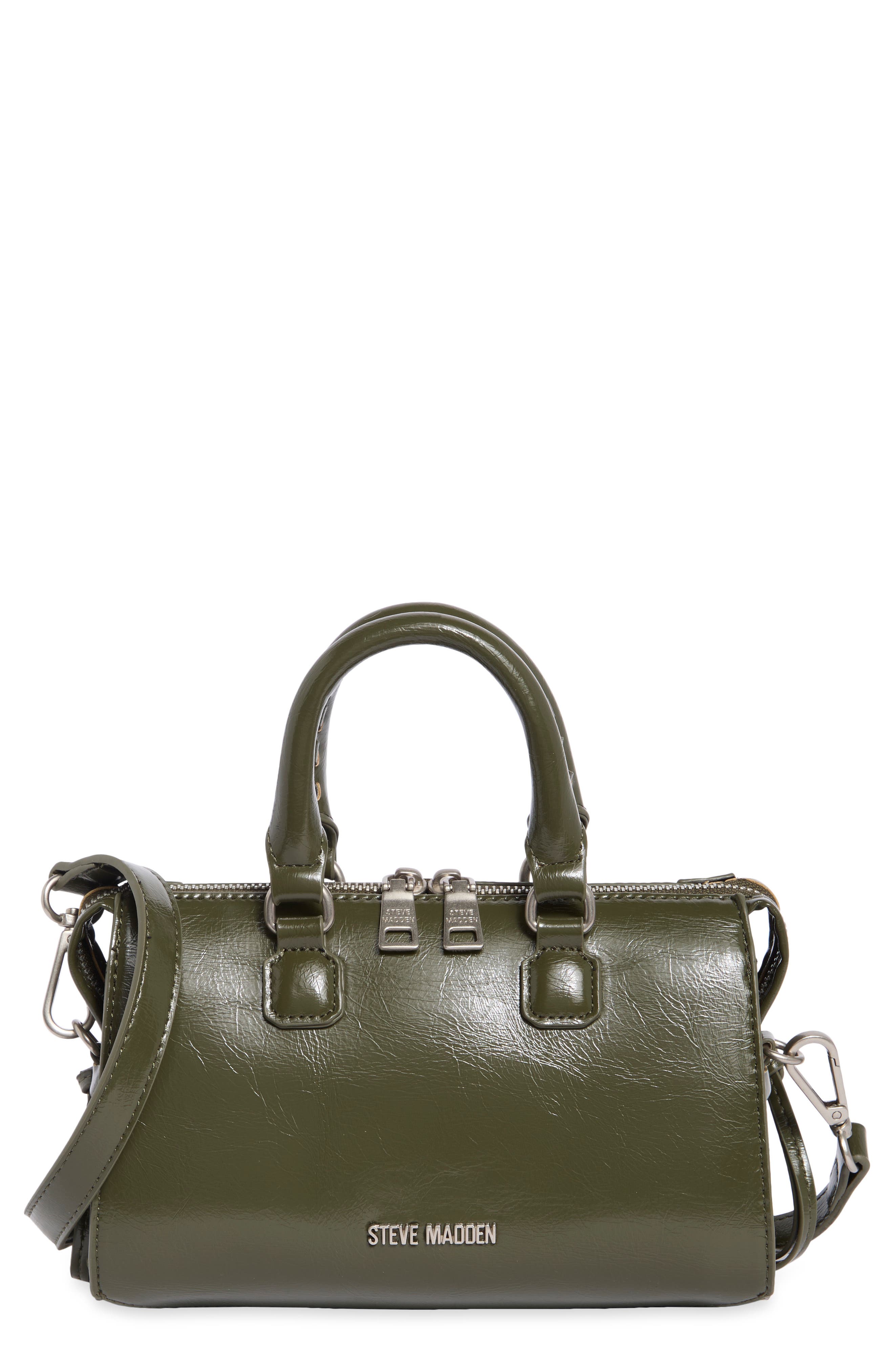 OLIVE GLAZED PU