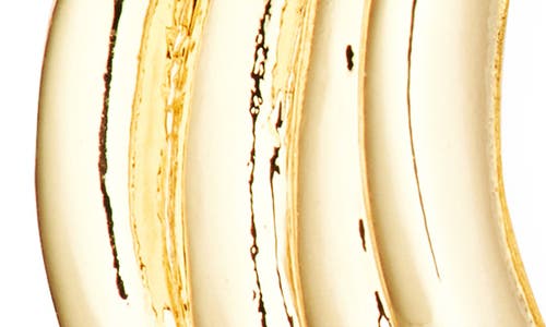 Nordstrom Rack Ridged Hoop Earrings In Gold