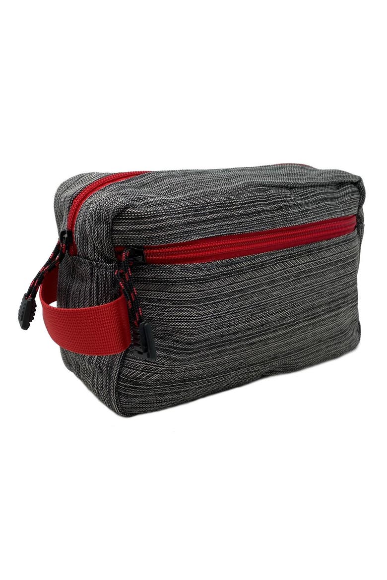 The Hudson Toiletry Bag, Alternate, color, Dark Grey