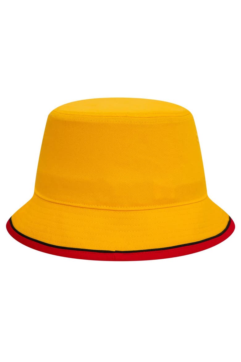 Men's New Era Yellow AC Milan 2011 Bucket Hat, Alternate, color, Yellow
