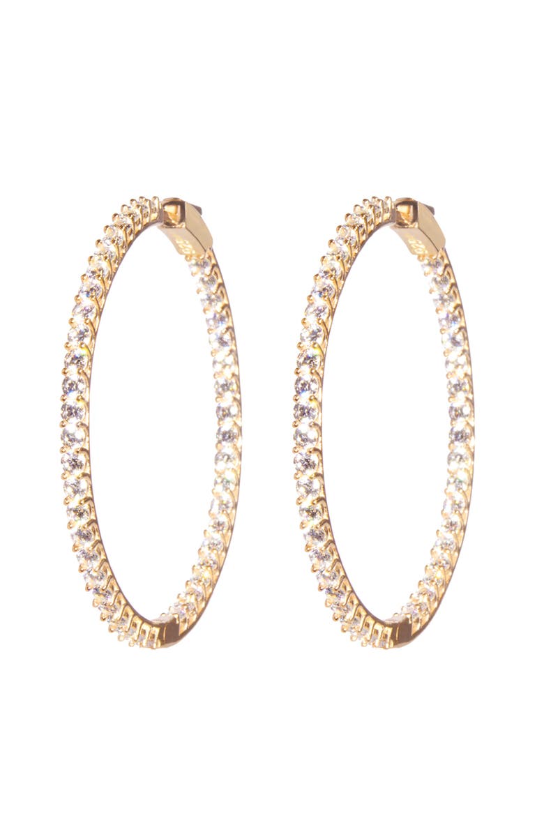 NICKHO REY Kay Lee Hoop, Main, color, White/Gold