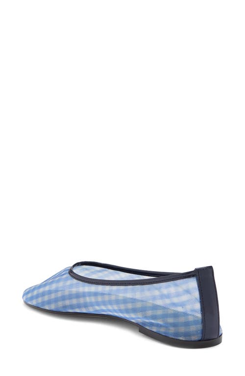 Steve Madden Meadow Flat In Blue