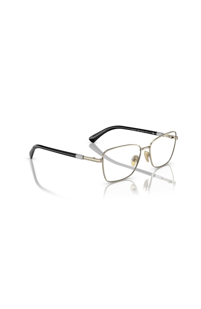 Vogue Eyewear 54mm Butterfly optical glasses, Alternate, color, Gold